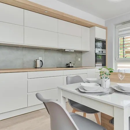 Spacious & Elegant Family With Parking Space & Ac In By Renters Apartament Wrocław